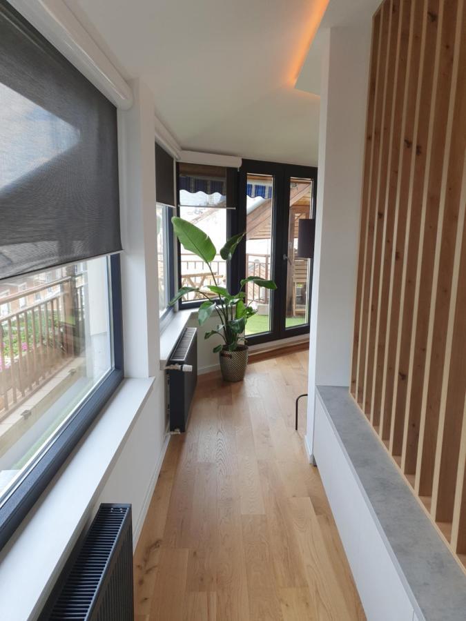 Modern Top Floor Loft With Balcony ブダペスト エクステリア 写真